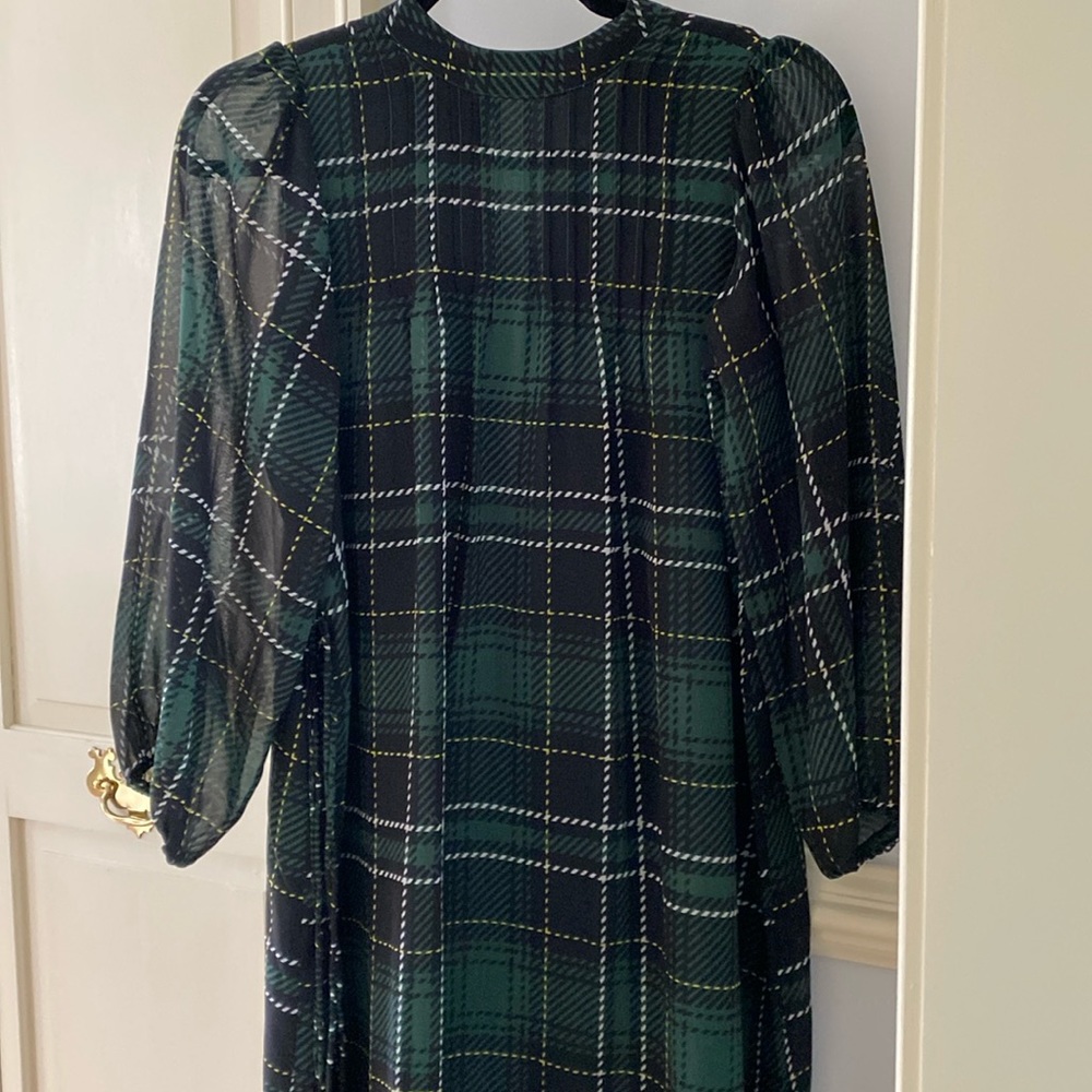 Anne Taylor plaid dress